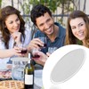 6 Pieces Stainless Steel Drink Covers Wine Glass Cover Keeps