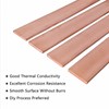 HWYEE 1Pcs 1/8" x 1" x 12" C110 Copper Flat