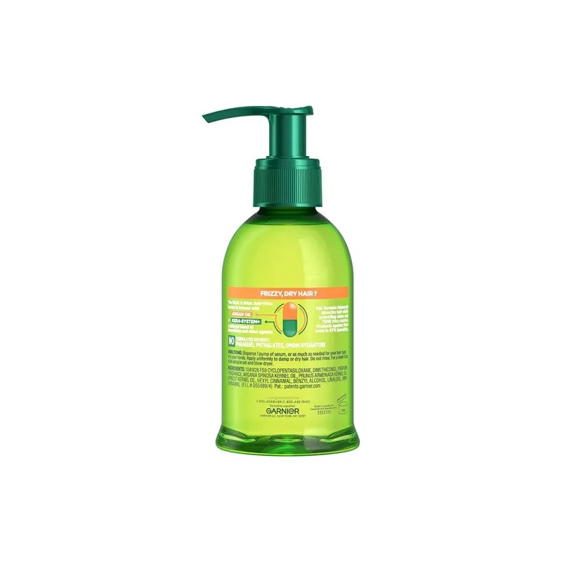 Srum Anti Frizz Garnier Fructis Sleek Shine, Frizzy 2pack