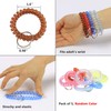 BIHRTC Pack Of 5 Colorful Spring Spiral Coil Keychain Bracelets