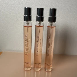 Lancome Pack of 3,  Lancome La Vie L'Eau de Parfum Purse Spray 0.3oz/10ml Each