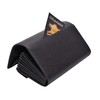 Menzo Real Leather Waiter's Wallet, Waiter's Bag, Waiter's Bag, black