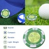 JISRKP Golf Ball Marker, Golf Marker, Golf Ball Markers for
