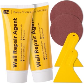 Bates Choice - Drywall Repair Kit, 16pcs, Dry Wall Patch Kits, Wall Repair Patch Kit, Wall Patch Repair Kit, Drywall Hole Patch, Drywall Patch Kit, Wall Hole Repair Kit, Drywall Patch Hole