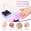 Led Nail Light for Gel Nails - 36W Mini Cordless