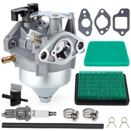 GCV170 Carburetor for Honda GCV170 HRN216 GCV200 HRX217K6 Lawn Mower with GCV170LA S3B GCV170LA G5B GCV200LA S3C GCV200LA S3L Engine,with Air Filter Tune Up Kit Replace 16100-Z9L-811