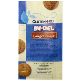 Mi-Del Gluten Free Ginger Snap Cookies,8 Ounce