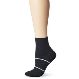 Wrightsock Anti-Blister Double Layer Running II Quarter Sock Color Black Size L