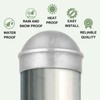 Yaocom 10 Pcs 2-3/8" Chain Link Fence Post Cap Round