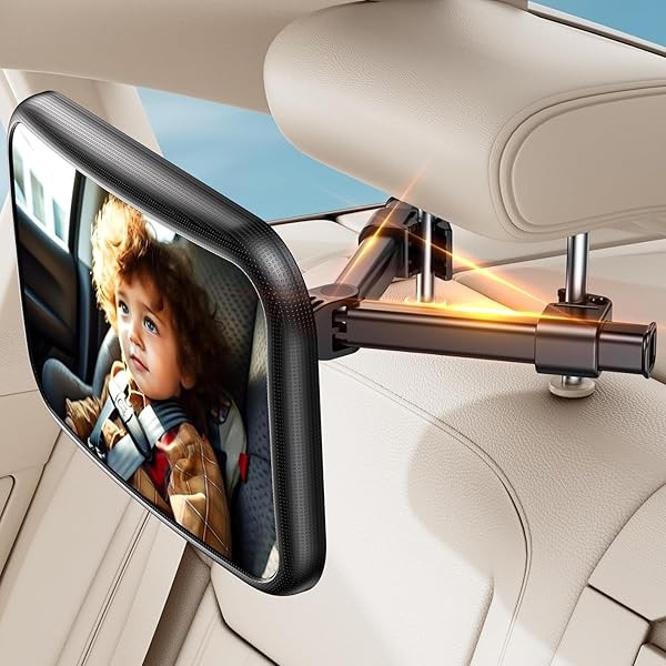 Baby Car Mirror for Baby Car Seat Safely Mirror Hook