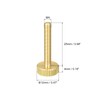 sourcing map Pack of 5 Knurled Screws M4 x 25