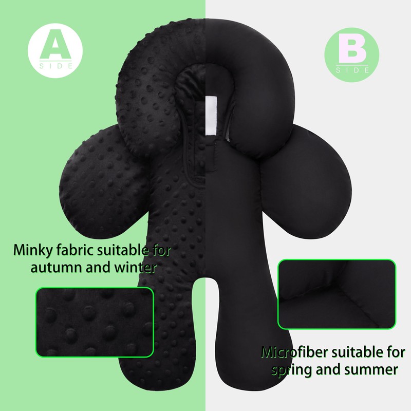 Pro Goleem Infant Car Seat Insert, Baby Head Neck Body
