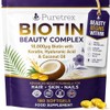 Puretrex Biotin 10, 000mcg Hair Skin and Nails Vitamins, 180
