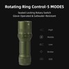 Amkulop Dive Light Scuba Diving Flashlight, Super Bright Waterproof Torch,