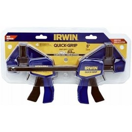 Irwin Quick-Grip 6 in. x 2.43 in. D Resin Bar Clamp 300 lb. 4 pc.