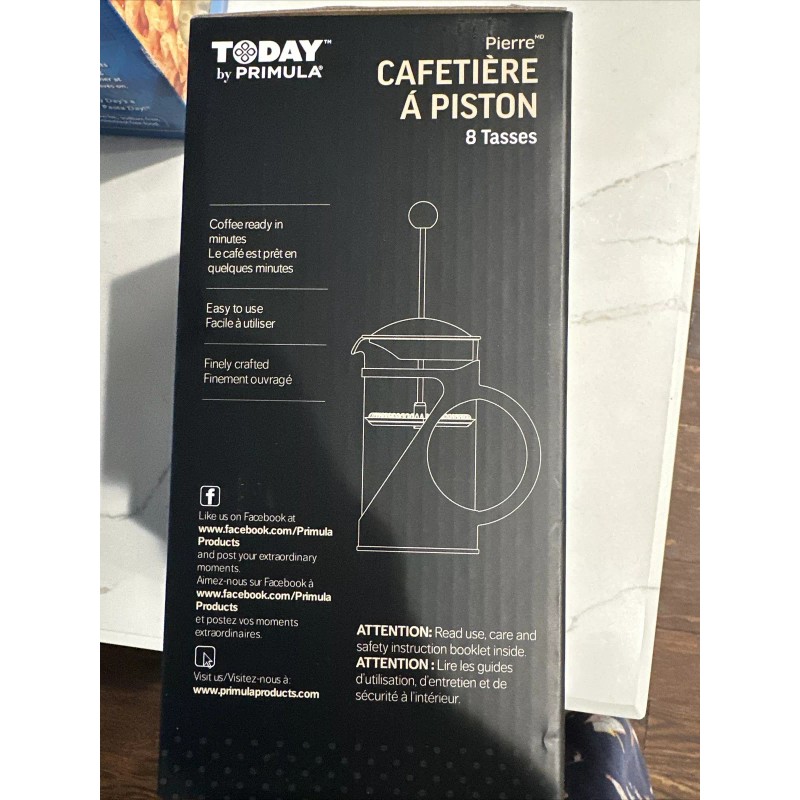 TODAY Pierre 8-Cup French Coffee Press - Today By Primula