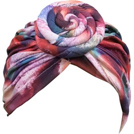 TouchUps Hair Bun Cap Hair Protection Head Wrap Hairbun Cap Wrap African Turban Pattern Headwrap Headscarf