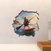 Stand-Up Paddleboard in Mouse Hole Decal - Mouse Hole 3D