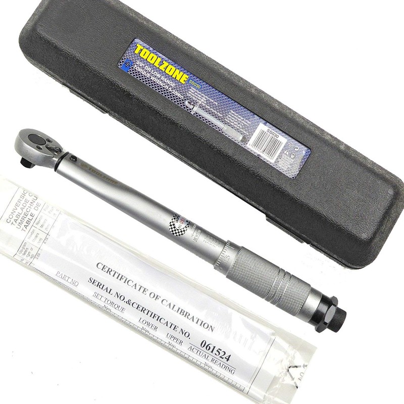 Professional 3/8"" Drive Torque Wrench 5-25 Nm Metric Ratchet