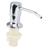 Sink Soap Dispenser Kit with Silicone Tube Stainless Steel Electroplating