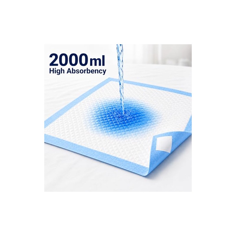 Disposable Incontinence Bed Pads 60x90cm, 30 Pack