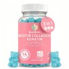 Green Bears Biotin Collagen Keratin Gummies – 14-in-1 Hair, Skin