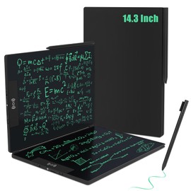 Czemo LCD Writing Board, 14.3 Inch Foldable LCD Painting Board for Adults, Office, Digital Drawing Board with 0.5 mm Monochrome Lines, Writing Drawing Pad for Notes, Memo, To Do Lists, Sketches