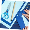 OATIPHO 2pcs Scissor Leather Protective Cover Barber Shear Case for