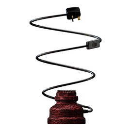 DC Voltage Vintage Style Desk Light Creative Table Lamp Water Pipe Table Night Lights, Bedside Desk Lamps, Industrial Steampunk Retro Base E27 Holder Fitting Lighting Fixture