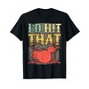 Drumming Accessories - Hit That Drum - Retro Drummer T-Shirt
