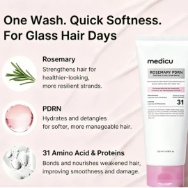 Pdrn Rosemary Hair Mask Repair Damage Control