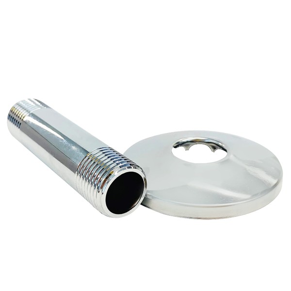 JS Jackson Supplies 3 in. Chrome Shower Arm for Ceiling-Mounted