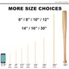 HOPELF 16" Natural Bamboo Skewers Sticks for BBQ，Kabob，Grilling，Barbecue，Kitchen，Roasting，Marshmallows，Plant Stakes，Crafting.Φ=4mm, More