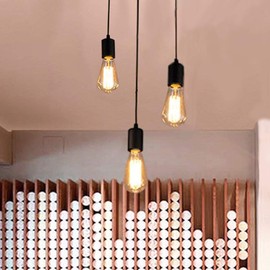 Lrpiyvo Spider Lights Pendant Lighting Ceiling Chandelier, E27 Vintage Ceiling Lights Industrial Light Fitting, 3/5/7/8/10 Heads Chandelier