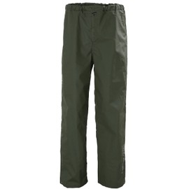 Helly-Hansen Workwear Mandal Rain Pants for Men Made from Heavy-Duty PVC-Coated Polyester with Comfortable Active Fit, 480 Army Green - 3X-Large