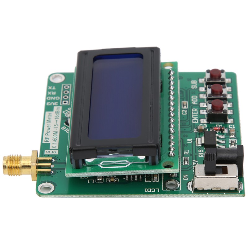 RF Power Meter Power Attenuation Set Digital Display Signal Strength