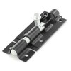 ChoicefullBargain 150mm(6") - Door Bolt Black Tower Bolt Gate Shed Door Slide Bolt