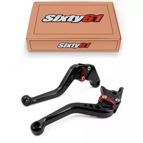 Sixty61 Hayabusa Levers 2022 2023 2024 Black Brake Clutch Suzuki