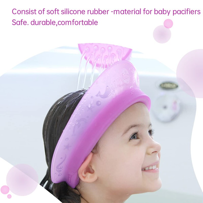 Kair Bath Visor for Babies, Silicone Air Cushioned Shower Cap