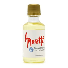 Amoretti - Natural Clove Bud Extract Water Soluble 2 oz - Highly Concentrated & Perfect For Pastry, Savory, Brewing, and more, Preservative Free, Vegan, Kosher Pareve, Keto Friendly