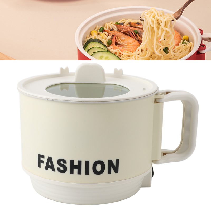 Electric Hot Pot 450W 1.8L Foldable Handle Even Heating Versatile