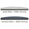 Set of 10 Buffer Files Half Moon Gloss Loss 240/320