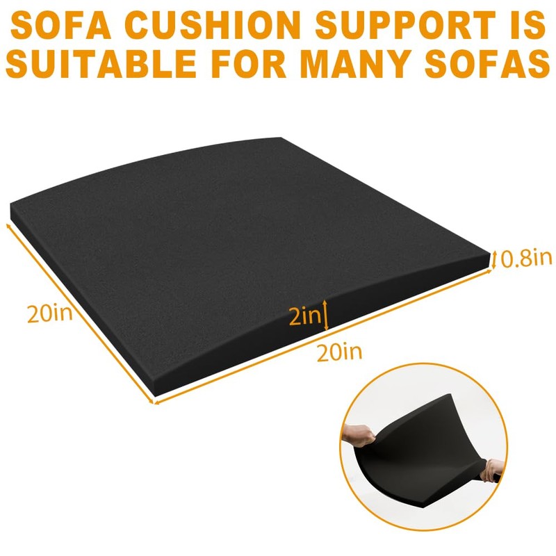 Lighterday 50×50cm Sofa Support Boards,Sofa Bed Support Cushion Sofa Saver,Cushion