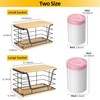 ALOCEO 2 Pack Large Garbage Bag Dispenser for 13/30/33 Gallon