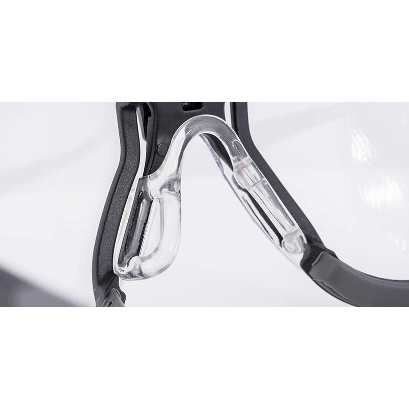 Terminator Xtra EN 166 Safety Glasses Socket: Black Lens: Clear