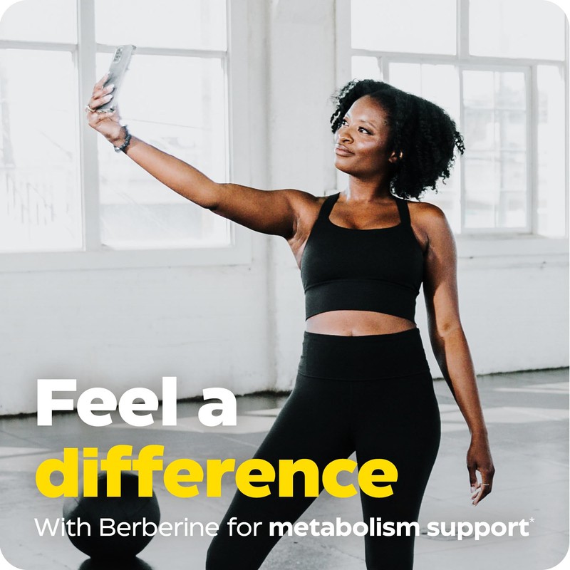 Enzymedica Berberine 800 mg – Vegan Capsules for Metabolic Support