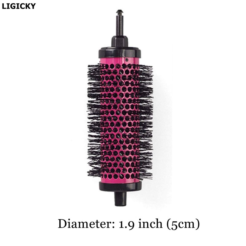 LIGICKY Hairbrush Set Round Brush with Removable Rollers Round Styling