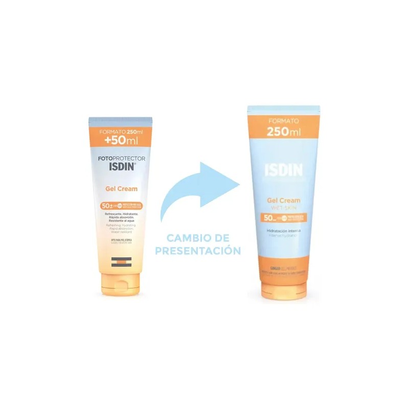 Isdin Fotoprotector Isdin 50+ Gel Crema P/ La Familia 250ml.