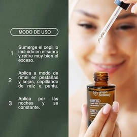 Green Eco Beauty Lash Oil  Natural Eyelash Growth Serum with Vitamin E, 30 ml                                                                         