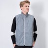 LZLRUN Reflective Vest Jacket Casual Hiphop Windbreaker Night Sporting Coat